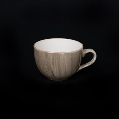 ЧАШКА кофейная 95мл, серо-коричневый "Corone Natura" - фото 109702