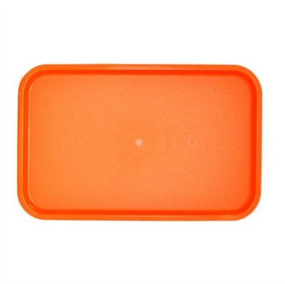 Поднос 52,5*32,5 см. оранжевый поверхность шагрень (166)  MGprof /1/10/ ТП - фото 11538335