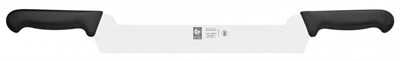 Нож для сыра 300/580 мм. с двумя ручками, черный PRACTICA Icel /1/6/ 56044 - фото 21778561
