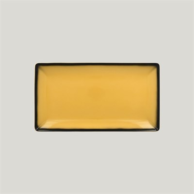 Блюдо прямоугольное RAK Porcelain LEA Yellow 33,5 см (желтый цвет) 81223407 - фото 22896551