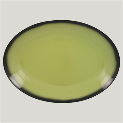 Блюдо овальное RAK Porcelain LEA Light green (зеленый цвет) 32 см 81223526 - фото 22896744