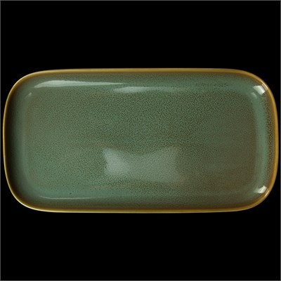 БЛЮДО прямоугольное 14'' 347х180мм, зеленый "Corone Primavera" фк2211 - фото 30795280