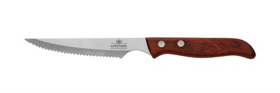 Нож для стейка 115 мм Wood Line Luxstahl [HX-KK069-A] кт2510 - фото 32357