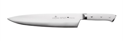 Нож поварской 250 мм White Line Luxstahl [XF-POM BS144] - фото 32415