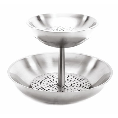 Стойка 2-х ярусная для подачи морепродуктов 40*40*33 см  P.L.--Hotelware 81240939 - фото 38827540