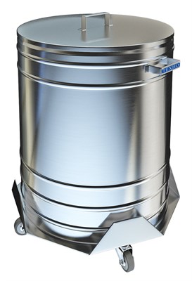 Тележка с баком для сбора отходов ТП-218 нерж сц710 - фото 3984036