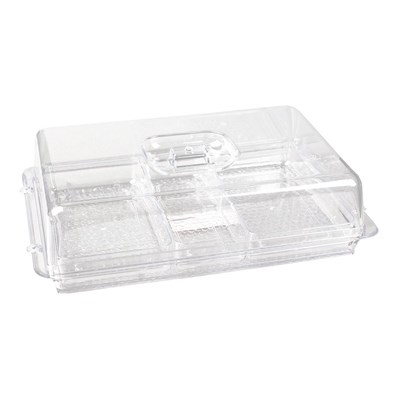 Гастроемкость для выкладки пластиковая с крышкой, поликарбонат, P.L. Proff Cuisine 99002131 - фото 39961646