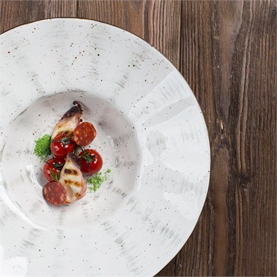 Тарелка для пасты White Fusion 400 мл, d=29 см, P.L. Proff Cuisine (73024301/73024333) 73024301 - фото 40039175