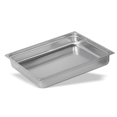 Гастроемкость P.L. Proff Cuisine 2/1*100 мм (650*530 мм) 29 л, металл (Е-8021100) 91001069 - фото 40227826