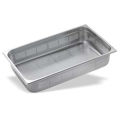 Гастроемкость P.L. Proff Cuisine перфорированная 1/1*20 мм (530*325 мм) 3 л, металл 91001071 - фото 40227873