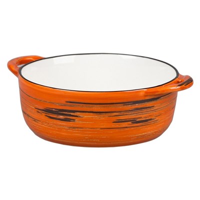 Чашка для супа Texture Orange Circular 14,5 см, h 5,5 см, 580 мл, P.L. Proff Cuisine 70001275 - фото 40229955