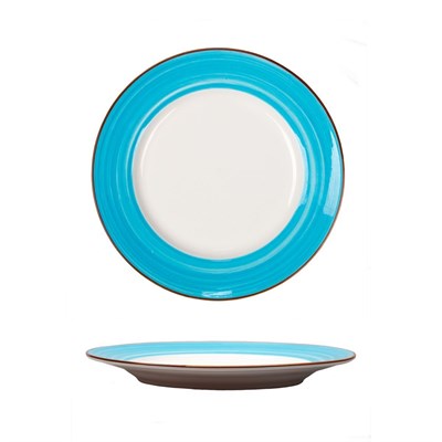 Тарелка круглая d=20 см серия "Blue Rim-Kids"  P.L. 81229048 - фото 40231899