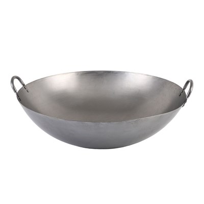 Сковорода Вок с с двумя ручками 40 см,углеродистая сталь  P.L. Proff Cuisine 81249842 - фото 40231976