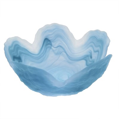 Салатник матовый d=16 см, h=7.5 см, 250 мл, материал cтекло,серия "Blue Sunset" P.L. 81221711 - фото 40234782