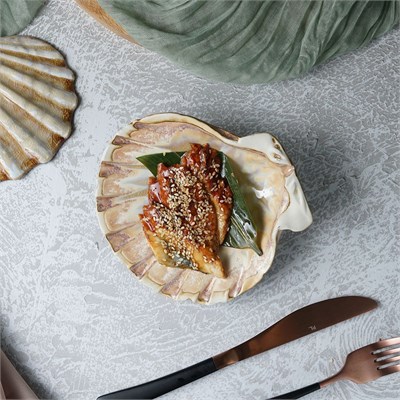 Блюдо 115*15 см, 125 мл, керамика "Frutti di Mare" P.L. 81221988 - фото 40235397