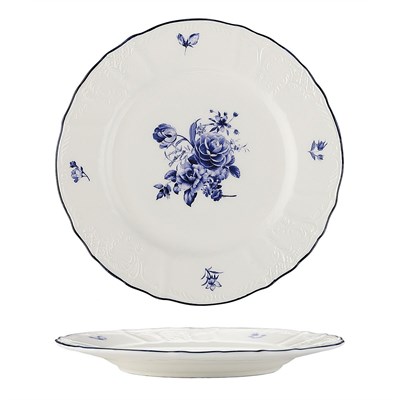Тарелка десертная 16 см,коллекция "Blue Flower"  P.L. Proff Cuisine 81222025 - фото 40235440