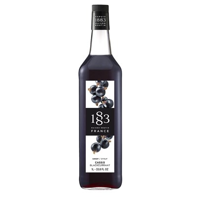 Сироп 1883 Maison Routin Черная смородина (Blackcurrant), 1 л, стекло 81230013 - фото 40236478