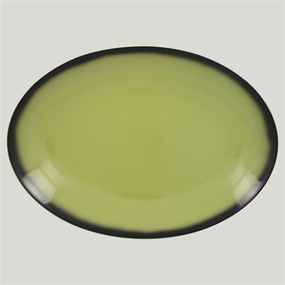 Блюдо овальное RAK Porcelain LEA Light green (зеленый цвет) 32 см 81223526 - фото 40240937