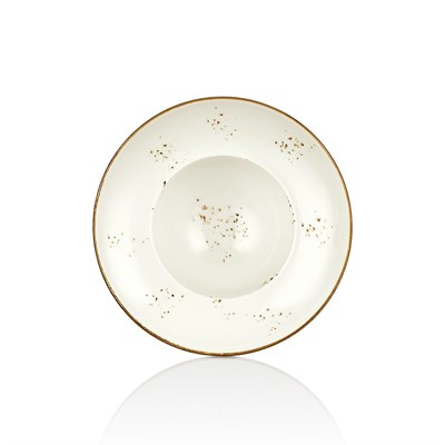 Тарелка глубокая  "Elegance" 26см.650мл. фарфор By Bone 81221545 - фото 40245314