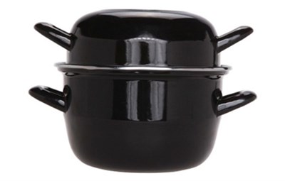 Кастрюля для мидий Черная 3,2 л, h 17,5cm d 20cm 111.020 - фото 40248537