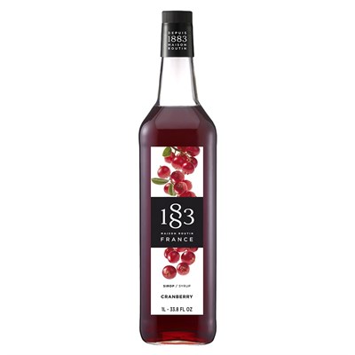 Сироп 1883 Maison Routin Клюква (Cranberry), 1 л, стекло 81230025 - фото 40248561