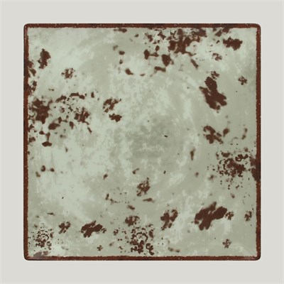 Тарелка RAK Porcelain Peppery квадратная плоская 30*30 см, серый цвет 81220229 - фото 40249126