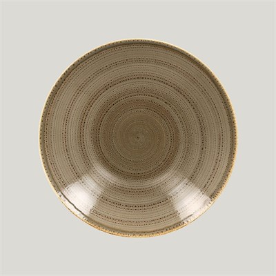 Тарелка RAK Porcelain Twirl Alga глубокая 1,25 л, 28 см 81220443 - фото 40249175