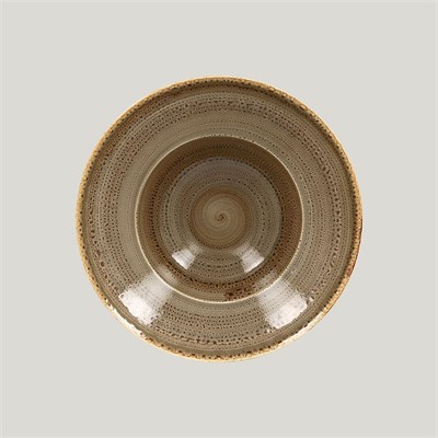 Глубокая тарелка RAK Porcelain Twirl Alga 480 мл, 26*9 см 81220468 - фото 40249179