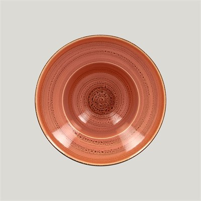 Глубокая тарелка RAK Porcelain Twirl Coral 480 мл, 26*9 см 81220469 - фото 40249180