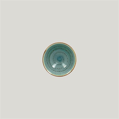 Миска RAK Porcelain Twirl Lagoon 160 мл, 10*5 см 81220495 - фото 40249193