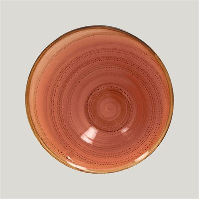 Ассиметричная тарелка RAK Porcelain Twirl Coral 650 мл, 22*9 см 81220509 - фото 40249205
