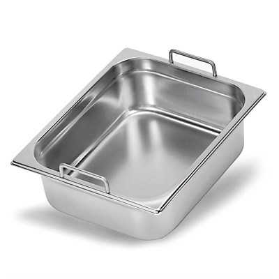 Гастроемкость с ручками 1/1*100 мм (530*325 мм) 13,5 л, металл, P.L. Proff Cuisine 96000006 - фото 40251055
