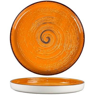 Тарелка с бортом Texture Yellow Circular 28 см, h 3,1 см, P.L. Proff Cuisine 70001274 - фото 40253121