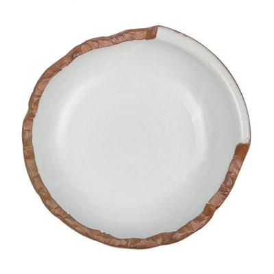 Блюдо/салатник 650 мл, d=23cм, h=6,5cм, серия "White Matt Taiga"  P.L. 81229025 - фото 40255043