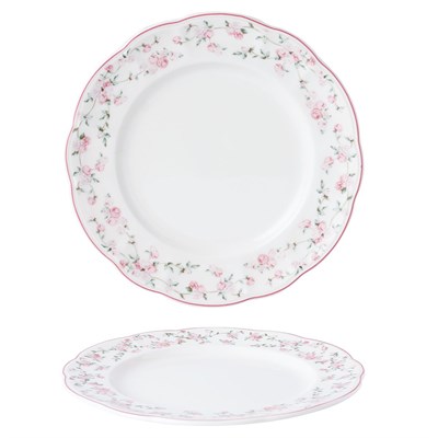 Тарелка классическая d=30 cм,фарфор "NOBLE" серия "Retro Ritz-La Vie En Rose" 81229634 - фото 40256464