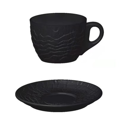 Чайная пара 300 мл,серия "Black Raw Wood"  P.L. - ProffCuisine 81229848 - фото 40257069