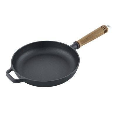 Сковородка чугунная,деревянная ручка d=22.5 cм, P.L.-ProffCuisine 81240573 - фото 40258266