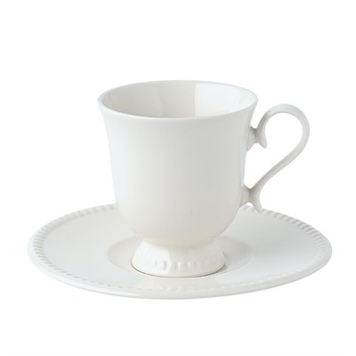 Пара кофейная 90 мл,фарфор "NOBLE" серия "LUXE" 81222229 - фото 40258920