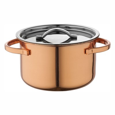 Мини кастрюля с крышкой 14*11*7.5 см  P.L.--Hotelware 81241140 - фото 40259261