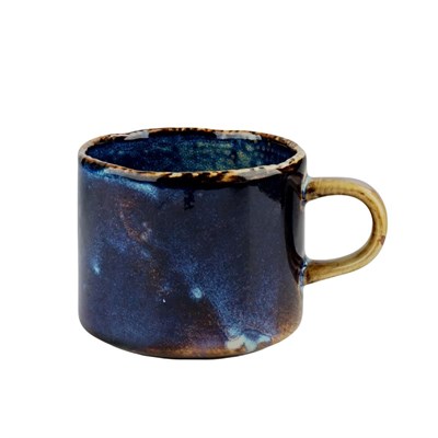 Кружка с ручкой 355 мл, d=9.1см, h=7.9 см, фарфор,серия "Aqua Blue" P.L. 81222288 - фото 40259561