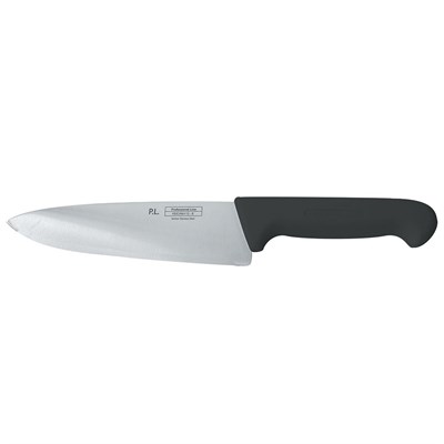 Шеф-нож PRO-Line 20 см, черная пластиковая ручка, P.L. Proff Cuisine 71047030 - фото 40263737