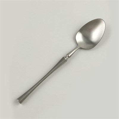 Ложка чайная,серебряный матовый цвет,серия "1920-Silver"  P.L. 81280016 - фото 40267521