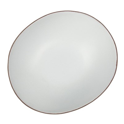 Блюдо/салатник 800 мл, 24.5*21.5cм, h=8cм,серия "White Matt Taiga"  P.L. 81229033 - фото 40267551
