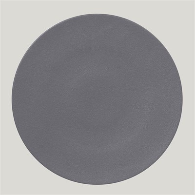 Тарелка RAK Porcelain NeoFusion Stone круглая плоская 29 см (серый цвет) 81220781 - фото 40272970