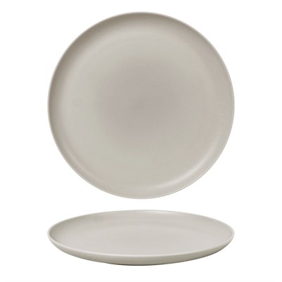 Тарелка с бортом d=25,5 cм,фарфор "NOBLE" серия "Fine Plus-Light Grey" 81229584 - фото 40280254
