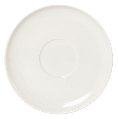 Блюдце для чайных чашек (81229915/81229916) 15 см, фарфор "NOBLE" серия "Fine Plus" 81229917 - фото 40280990