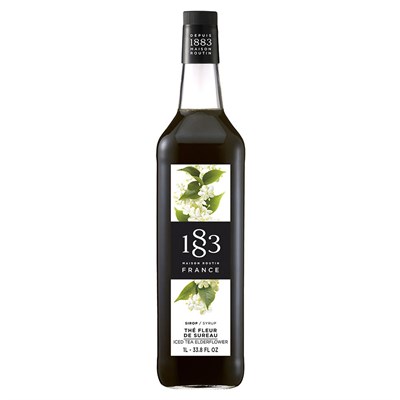 Сироп 1883 Maison Routin Холодный чай с ароматом цветов бузины (Iced Tea Elder Flower), 1 л, стекло 81230088 - фото 40283505