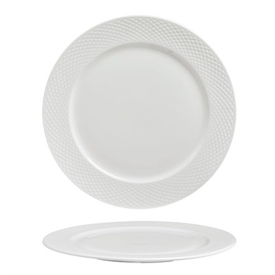 Тарелка круглая 27 см,фарфор "NOBLE" серия "IMPRESS" 81221496 - фото 40315510
