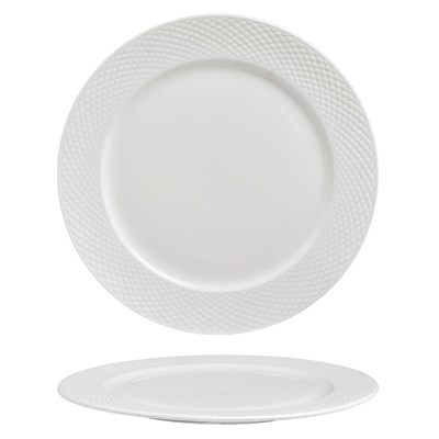Тарелка круглая 31 см,фарфор "NOBLE" серия "IMPRESS" 81221497 - фото 40315511