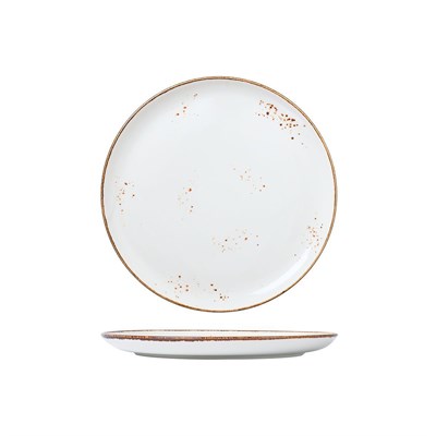 Тарелка гладкая d=16 см, фарфор "NOBLE" серия "Grace" 81221663 - фото 40316021